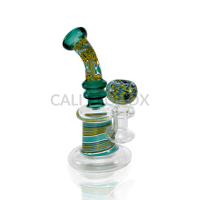 6’ Color Spiral Water-Pipe | Mini Ring