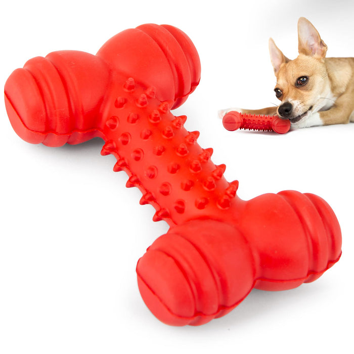 Compact Red Bone with Raised Texture
