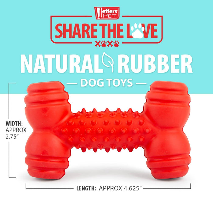 Compact Red Bone with Raised Texture