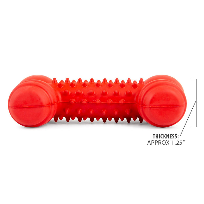 Compact Red Bone with Raised Texture
