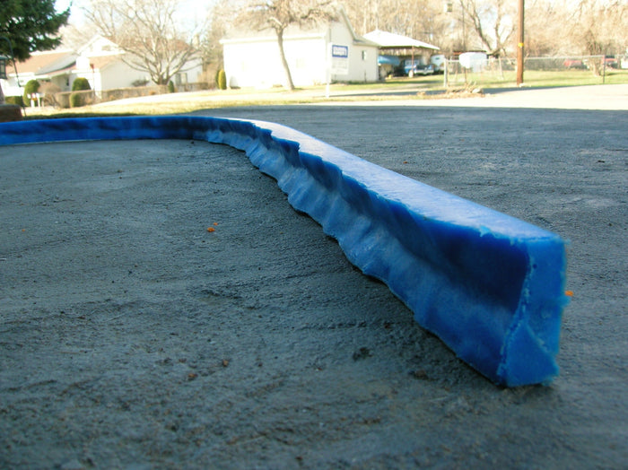 Concrete Edge Form Liner - 1.5" Chiseled Rock PNL Liners