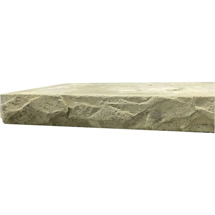 Concrete Edge Form Liner - Heavy Chiseled Slate (2.25" and 3.5" Heights) Z-Form