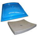 Concrete Sink Mold SDP-35 Vessel Shallow (16.375"x15.5"x1.5") PNL Liners