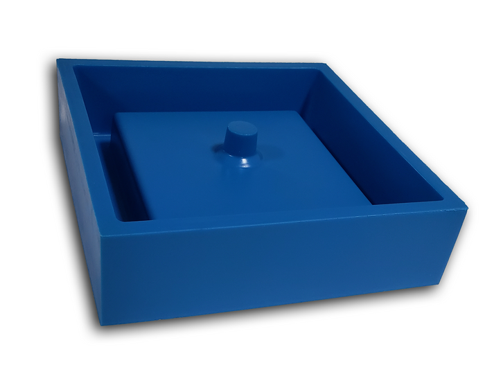 Concrete Sink Mold SDP-47 Vessel Box (15"x15"x4") PNL Liners