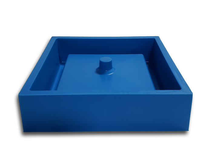 Concrete Sink Mold SDP-47 Vessel Box (15"x15"x4") PNL Liners