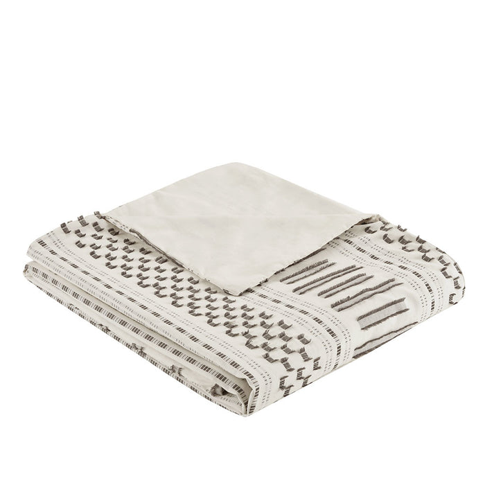 Cotton Jacquard Duvet Cover Mini Set Doba