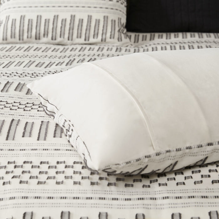 Cotton Jacquard Duvet Cover Mini Set Doba