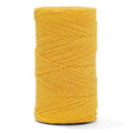 Cotton Rope Zero Waste 2 mm - 3 ply - Lemon Yellow Color
