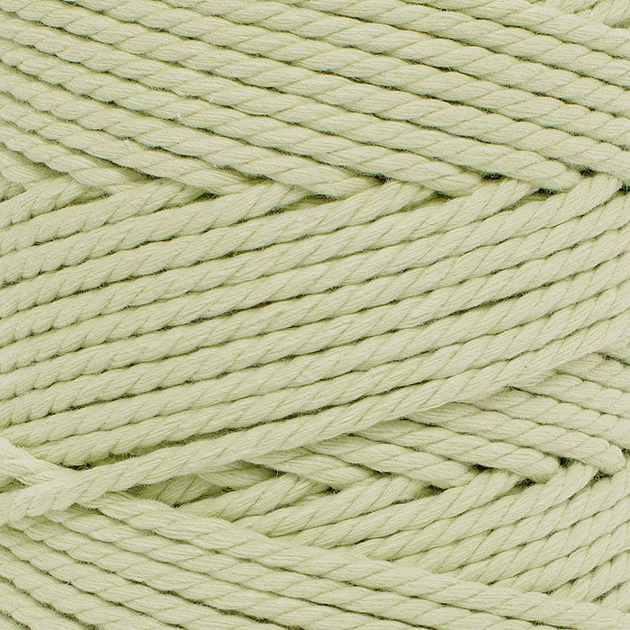 Cotton Rope Zero Waste 3 mm - 3 ply - Dill Color