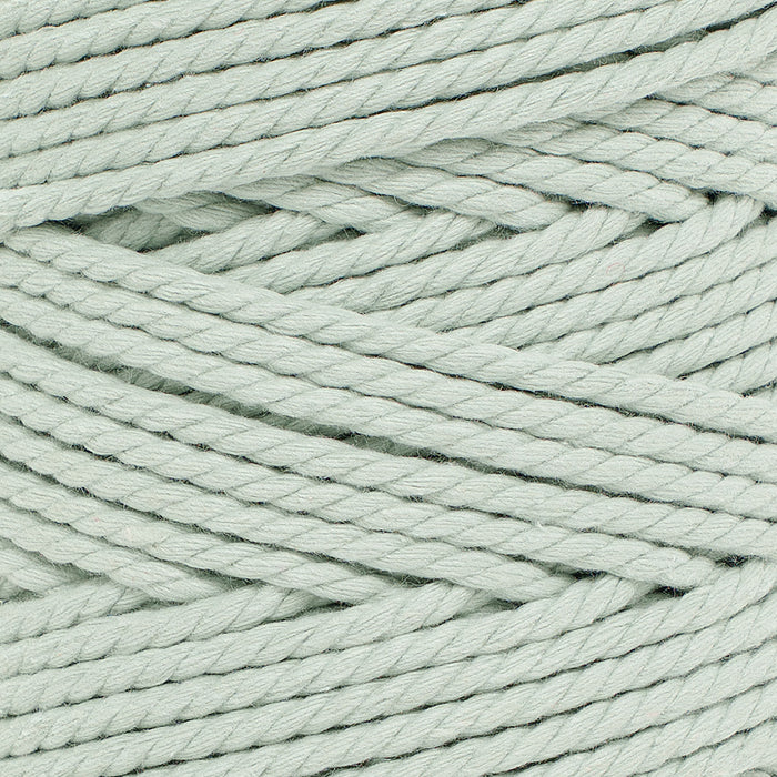 Cotton Rope Zero Waste 3 mm - 3 ply - Light Agave Color