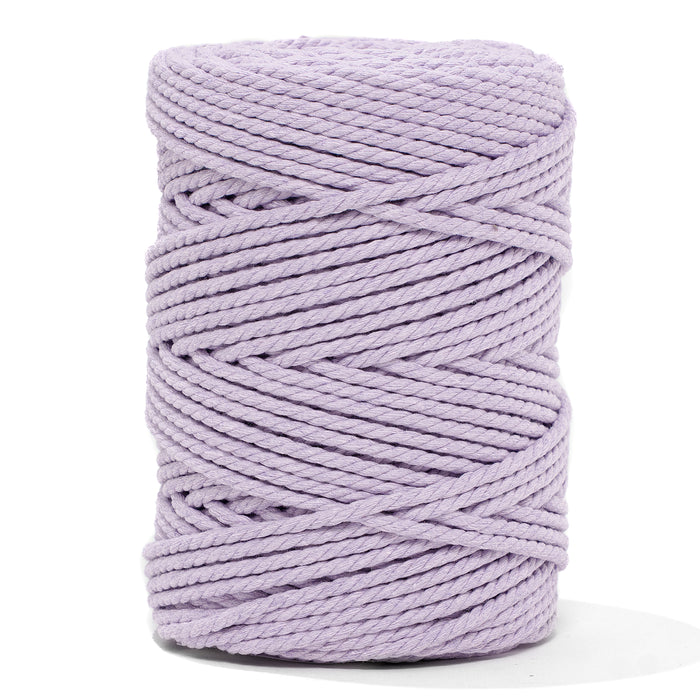 Cotton Rope Zero Waste 3 mm - 3 ply - Lily Color