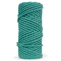 COTTON ROPE ZERO WASTE 5 MM - 3 PLY - CARIBBEAN SEA COLOR