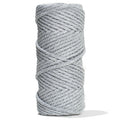 COTTON ROPE ZERO WASTE 5 MM - 3 PLY - HEATHER GRAY COLOR