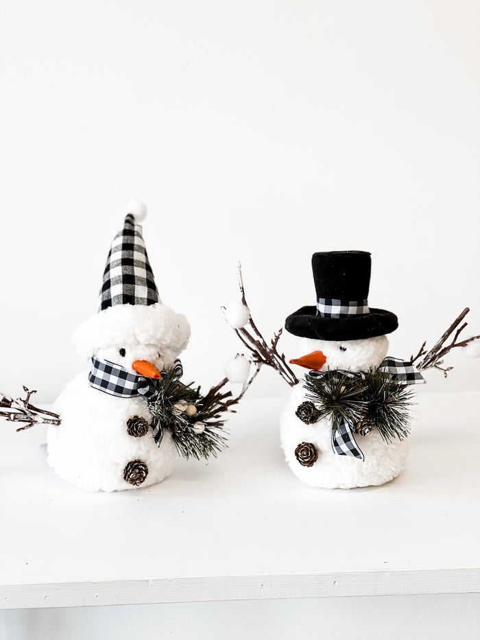 Cotton Snowman