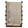 Cotton Throw Black Diamond