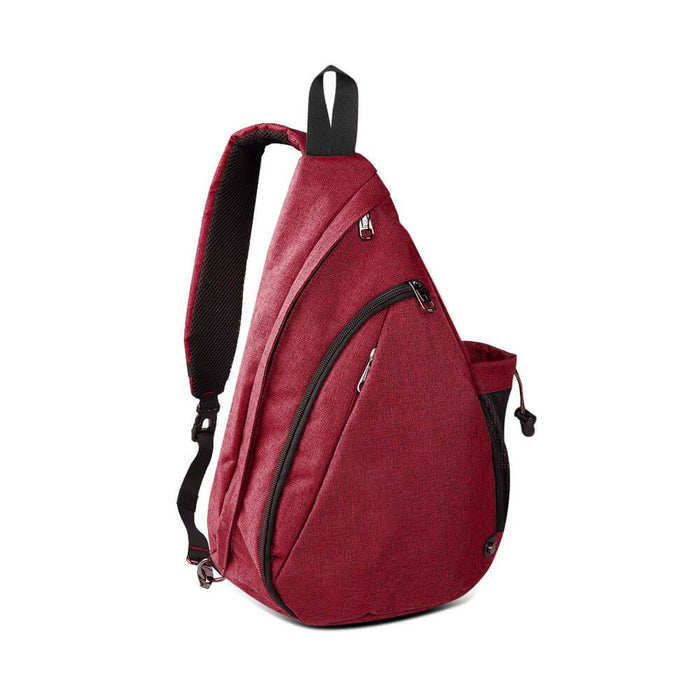 crossbody sling bag Garnet Red