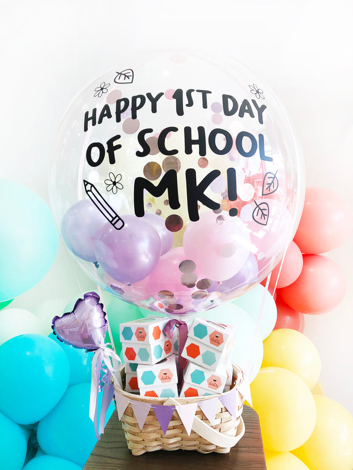 Custom Hot Air Balloon | Oh Shiny! x Dots