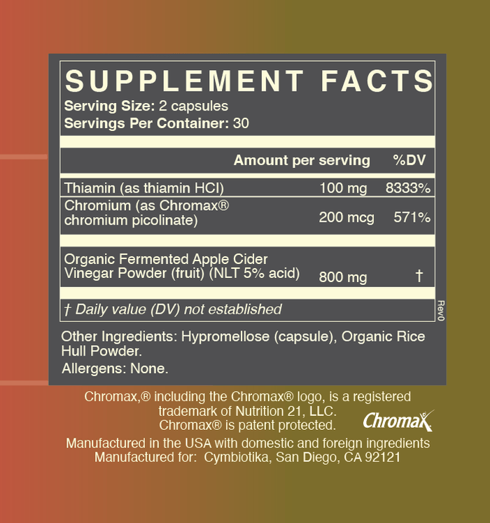 Cymbiotika Apple Cider Vinegar Capsules 3