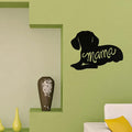 Dachshund Metal Silhouette — Mama Design