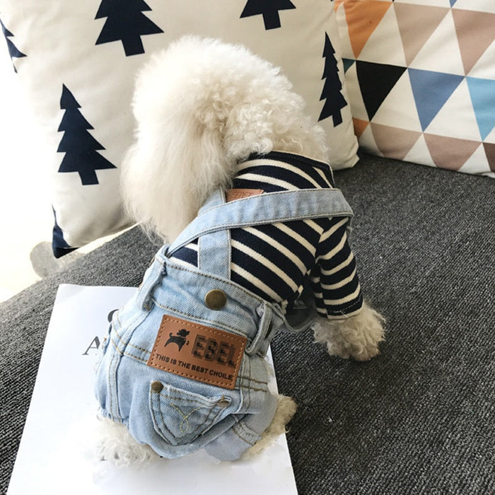 Denim Dog Clothes