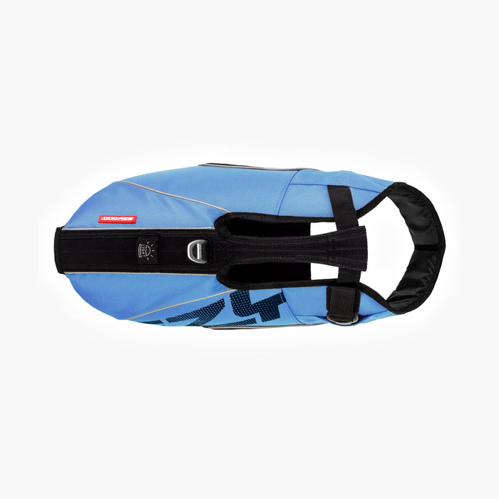 DFD X2 Boost dog life jacket in Blue