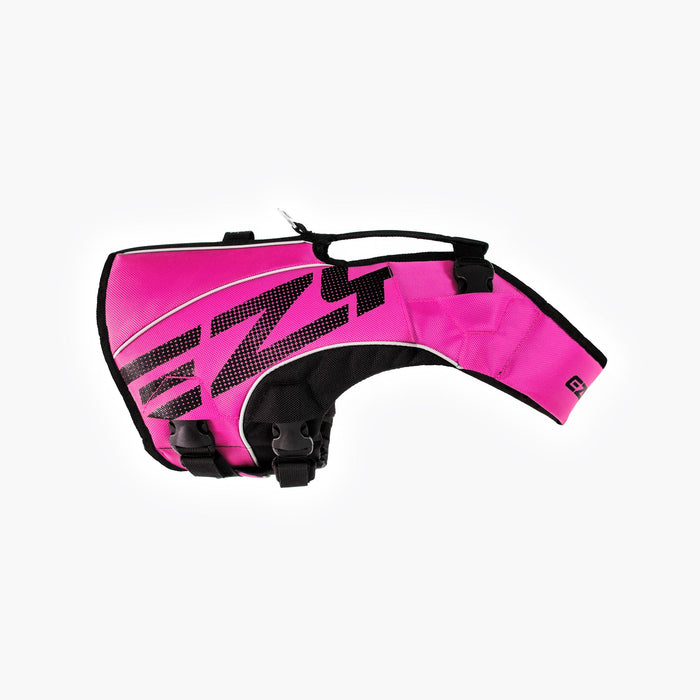Pink DFD X2 Boost dog life jacket