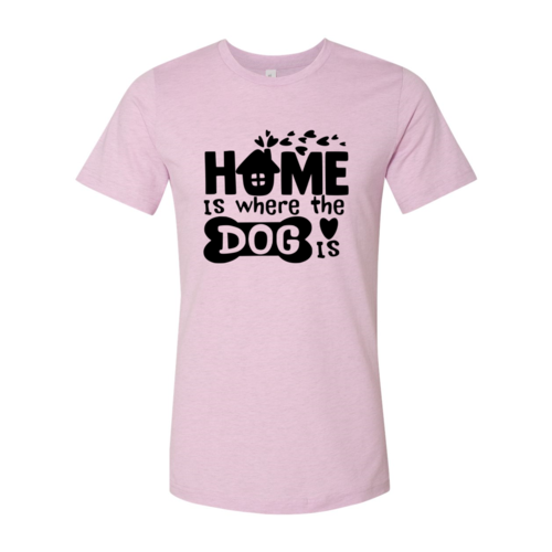 Dog-at-Home House & Heart Tee