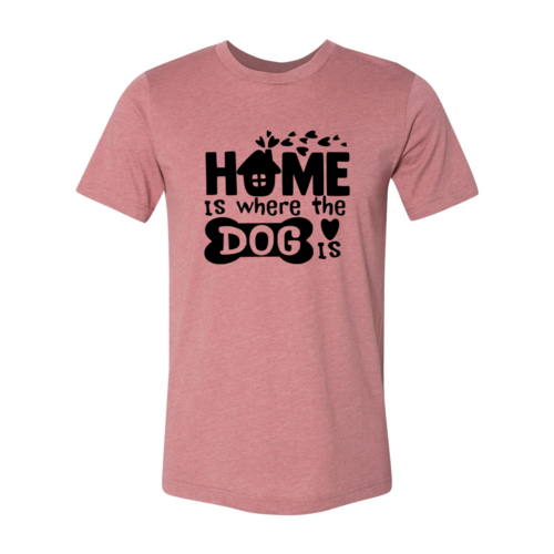 Dog-at-Home House & Heart Tee