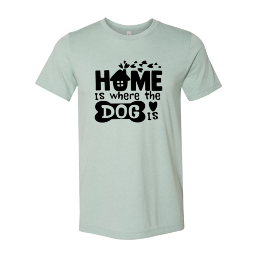 Dog-at-Home House & Heart Tee