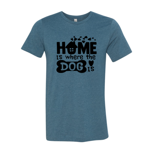 Dog-at-Home House & Heart Tee