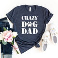 Dog Dad Bold Paw-Letter Tee