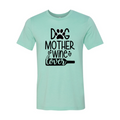 Dog Mother & Wine Lover Graphic Tee