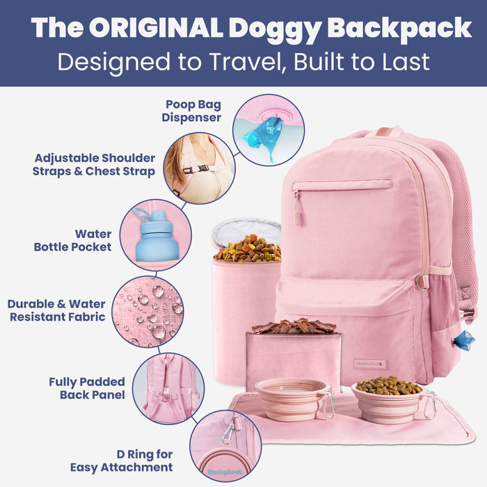 Dog-Supplies Backpack for Hands-Free Outings