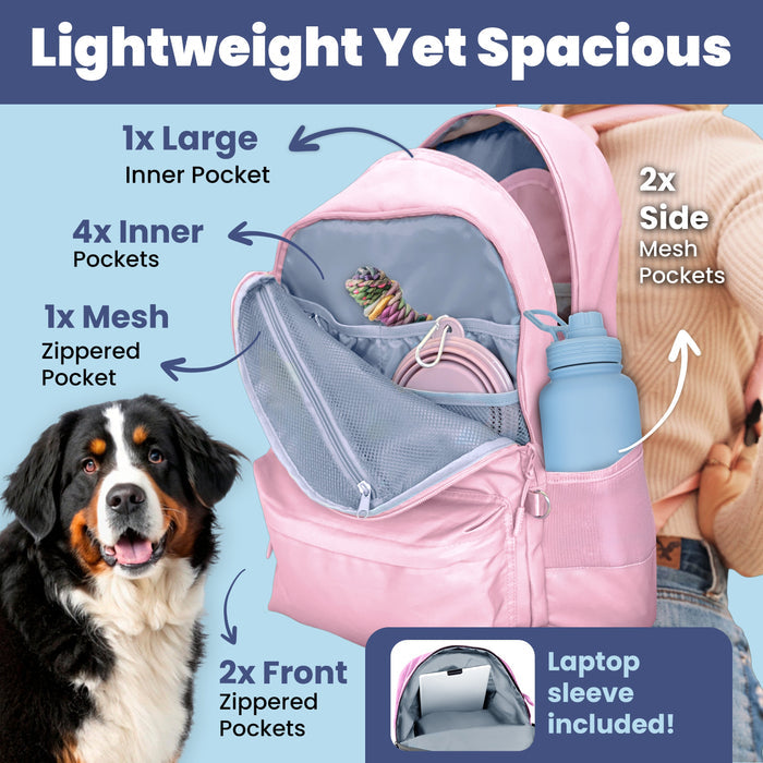 Dog-Supplies Backpack for Hands-Free Outings