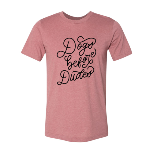 Dogs-First Ornate Script Tee