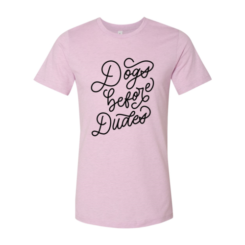 Dogs-First Ornate Script Tee