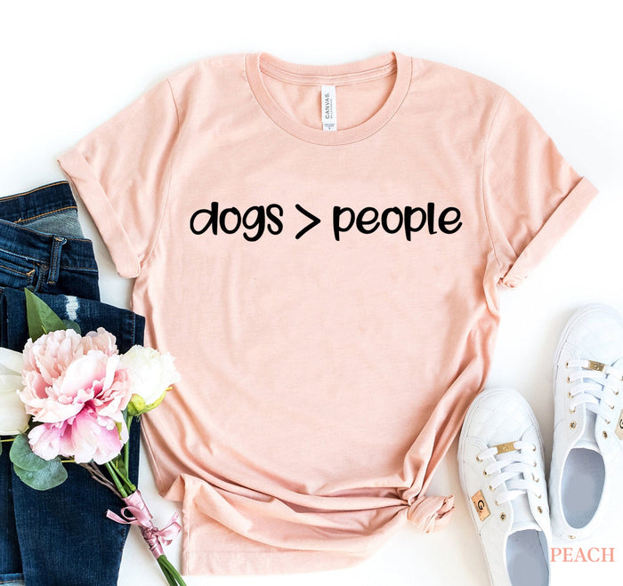Dogs Greater Than People Tee