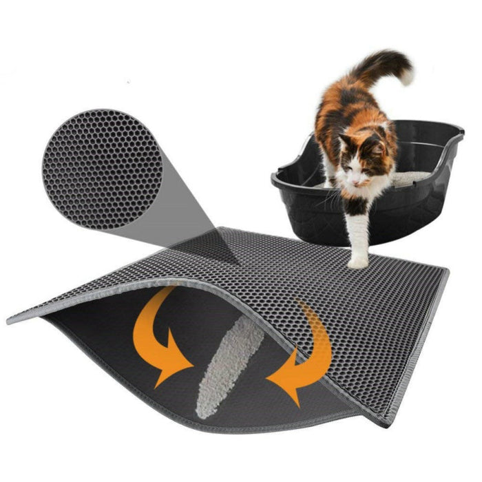 Double-Layer Honeycomb Litter Mat