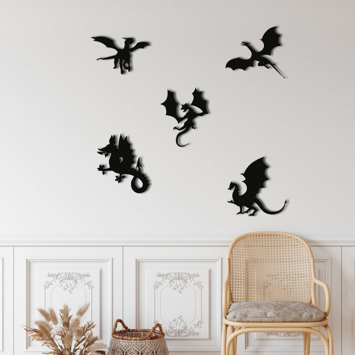 Dragon Metal Wall Art