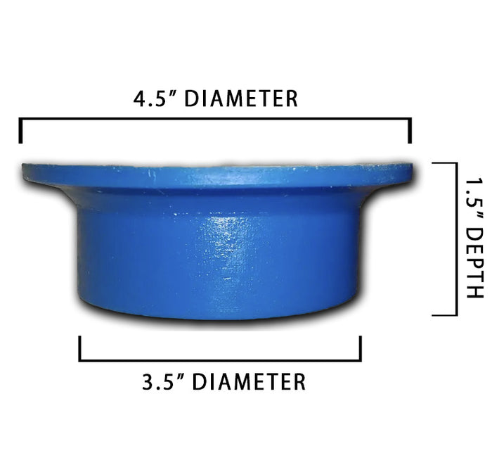 Drain Flange Mold Piece - Kitchen Size