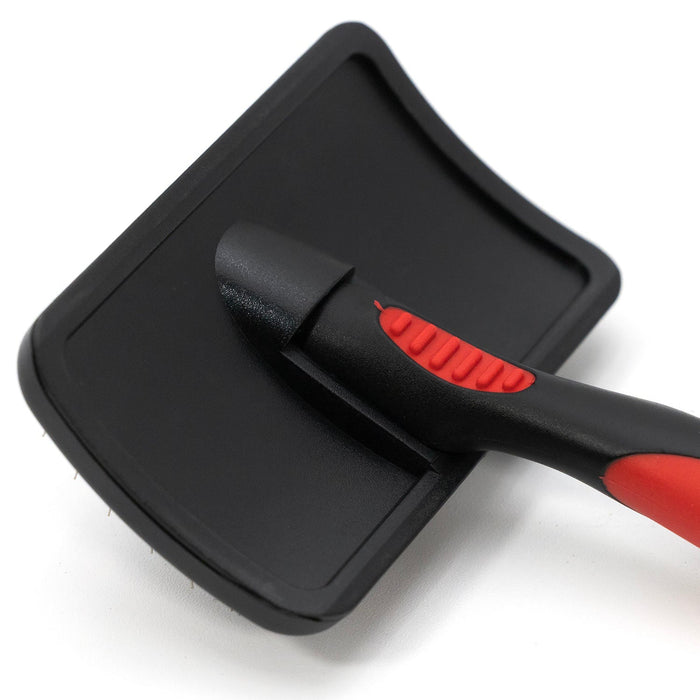Dual-Level Pin Pet Slicker Brush