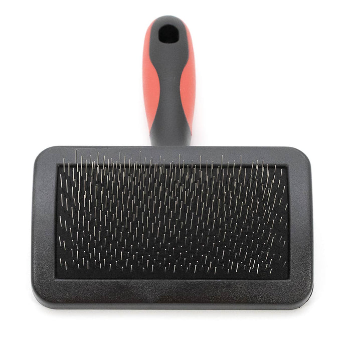 Dual-Level Pin Pet Slicker Brush