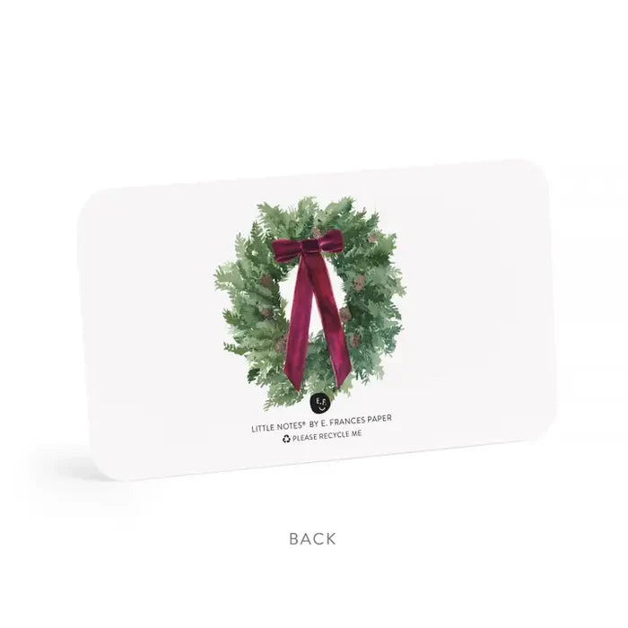 E Frances Little Notes -Velvet Bow Tree