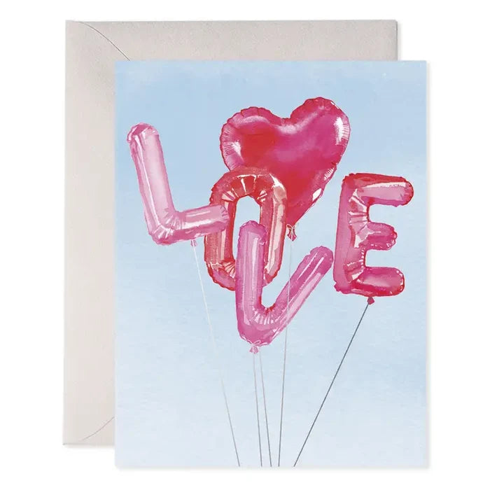E Frances Valentines Card -Helium Love