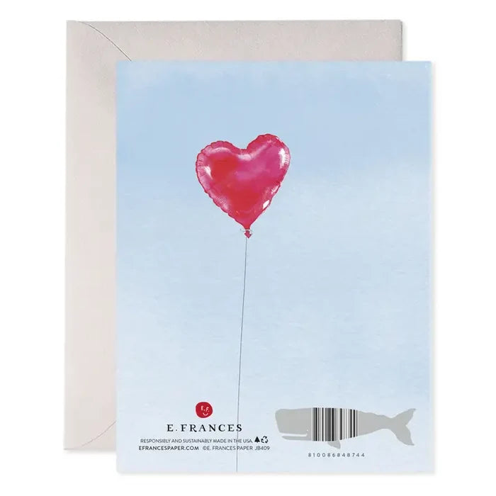 E Frances Valentines Card -Helium Love