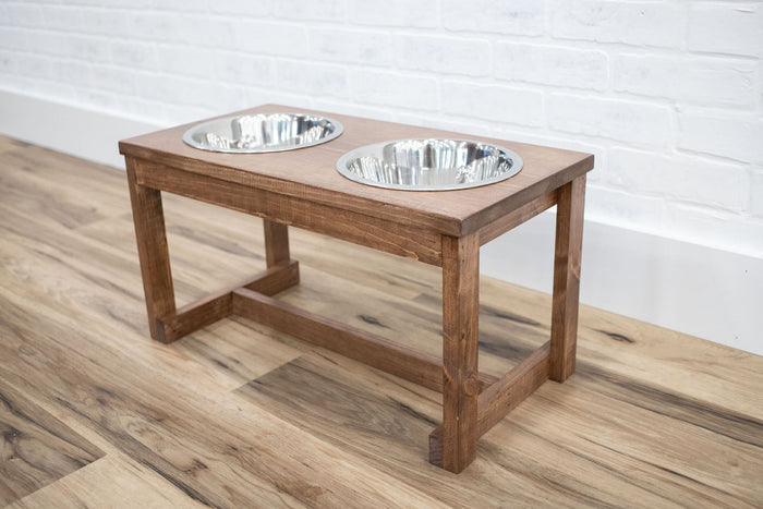 Elevated Dog Bowl Stand, Raised Pet Feeder-0