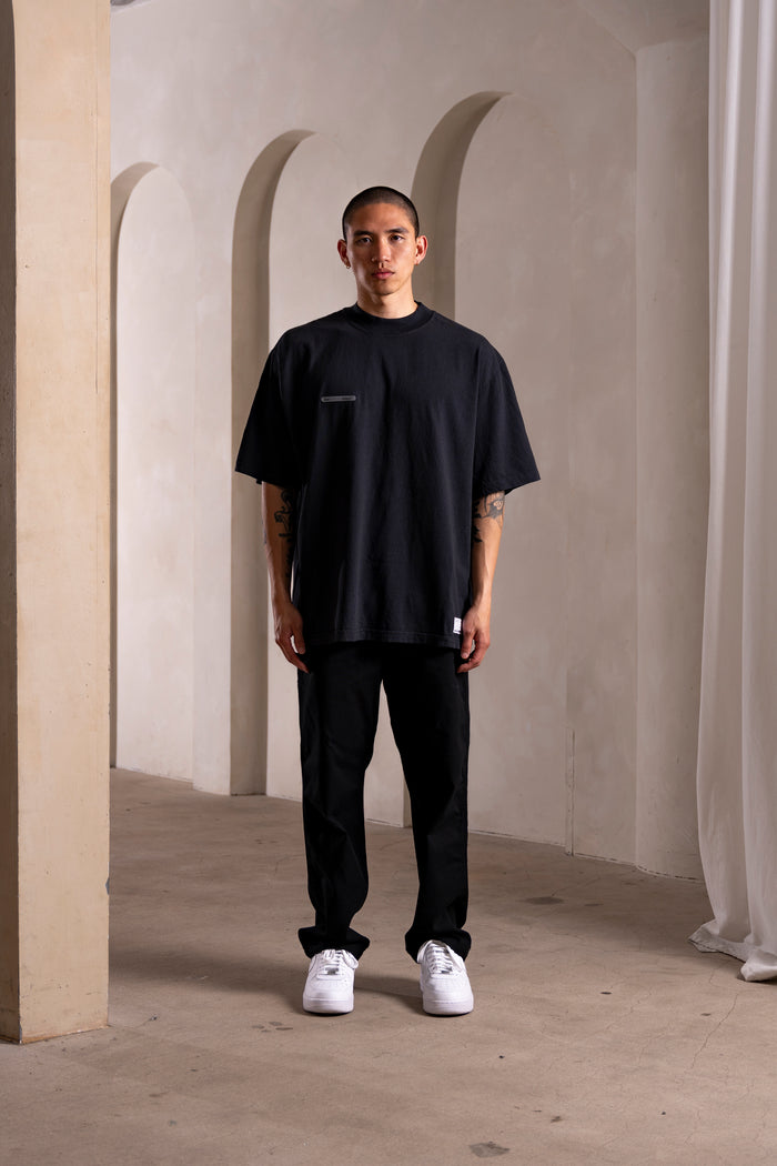 Elusive [ mock neck ] [ patch ] Tee