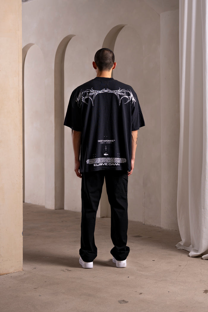 Elusive [ mock neck ] [ patch ] Tee