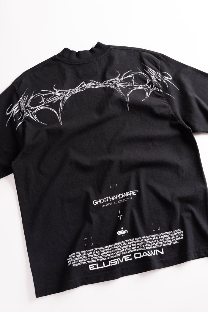 Elusive [ mock neck ] [ patch ] Tee