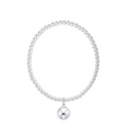 Enewton - Classic Sterling 3mm Bracelet - Classic Sterling 10mm Charm - Findlay Rowe Designs